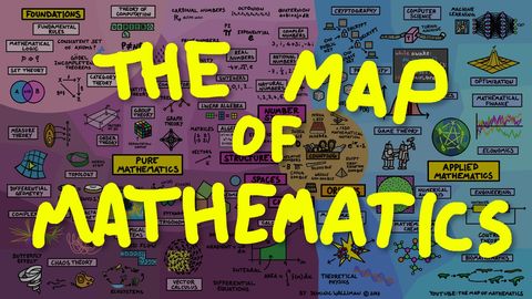 The Map of Mathematics thumbnail charting branches of mathematics.